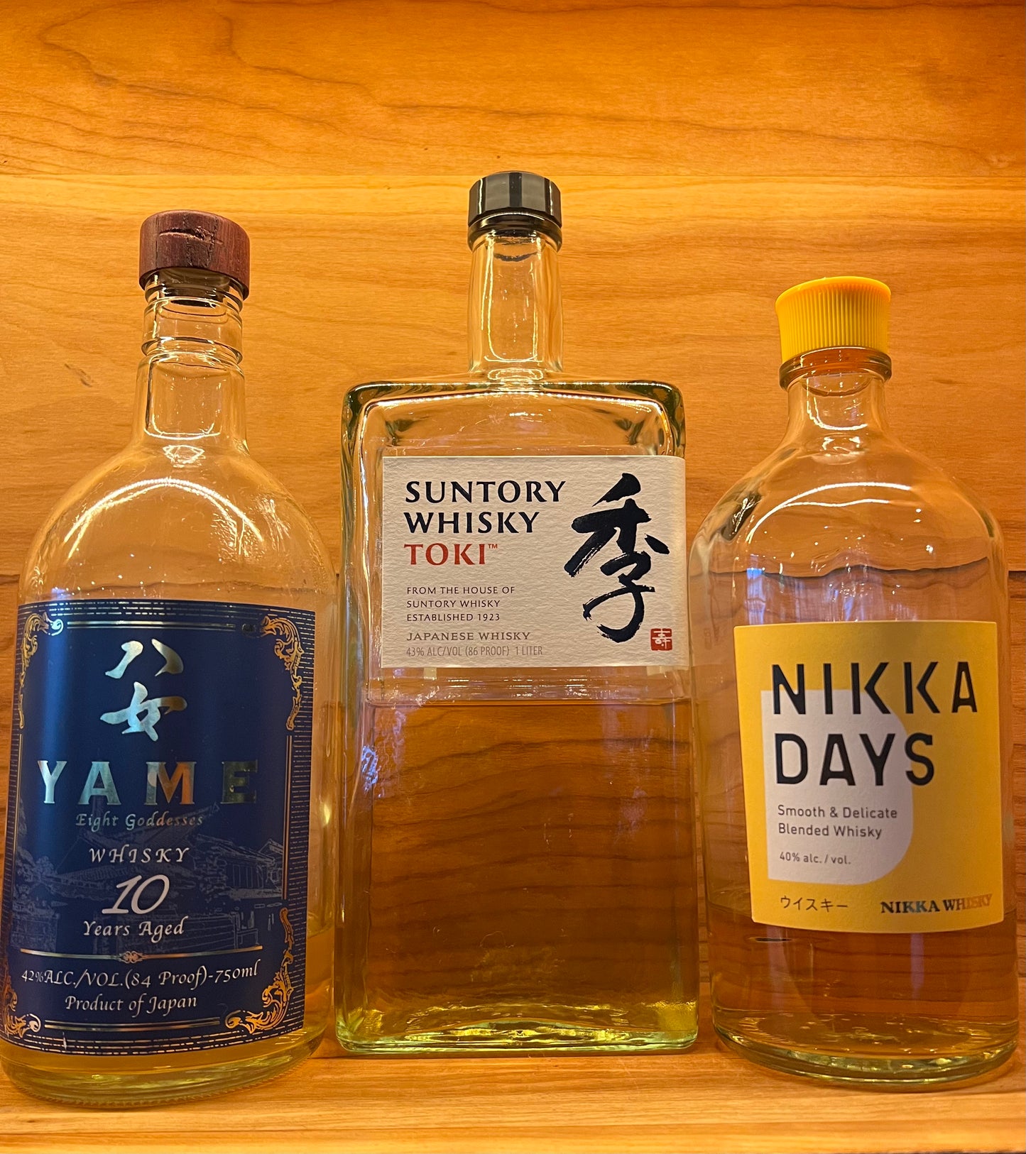 Japanese Whisky Flights