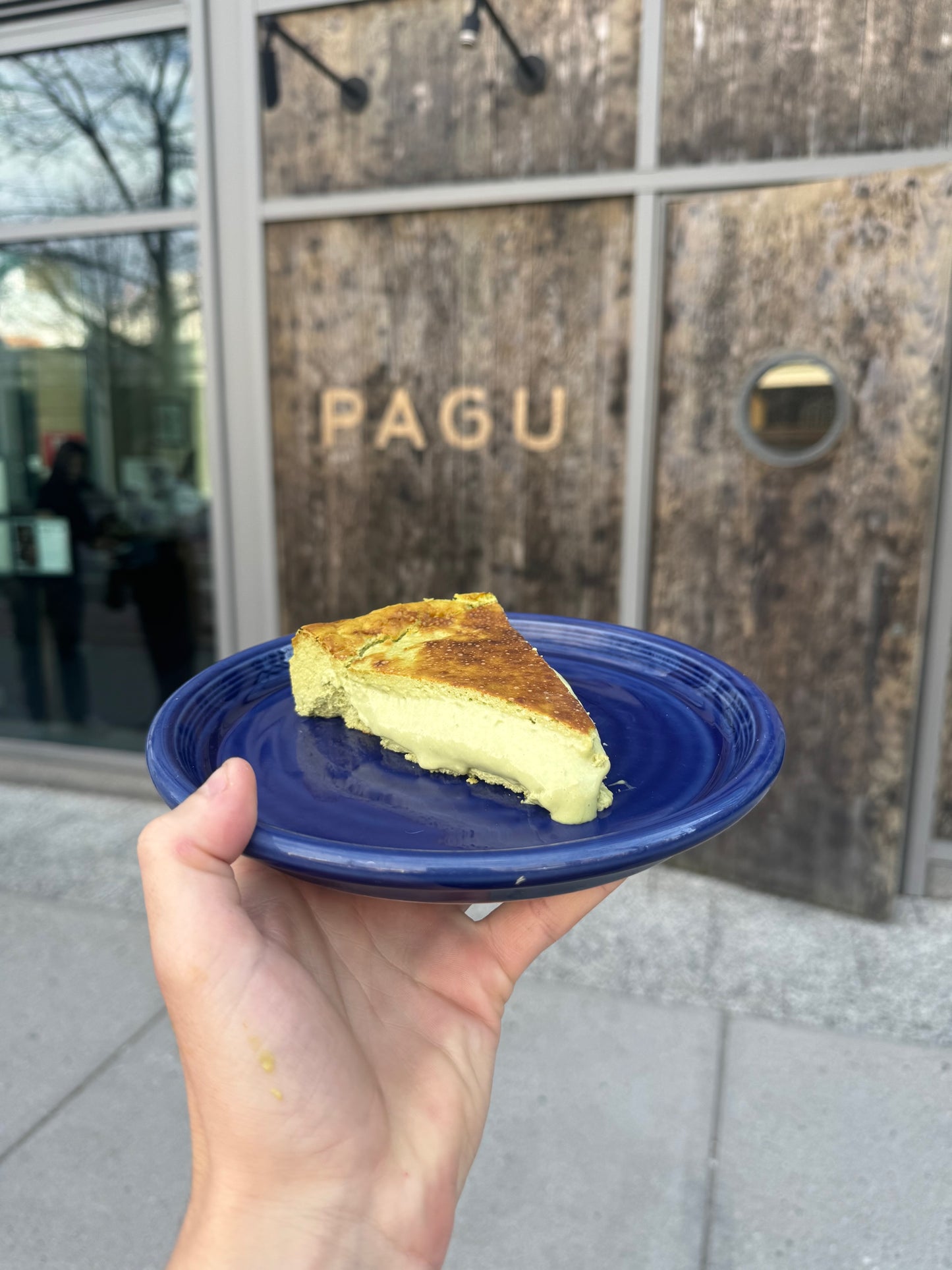 Basque Cheesecake + Maine Blueberry Sauce (Whole 10" Rounds) (Local pick-up only)