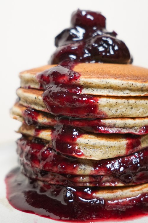 Black Sesame Pancake Mix