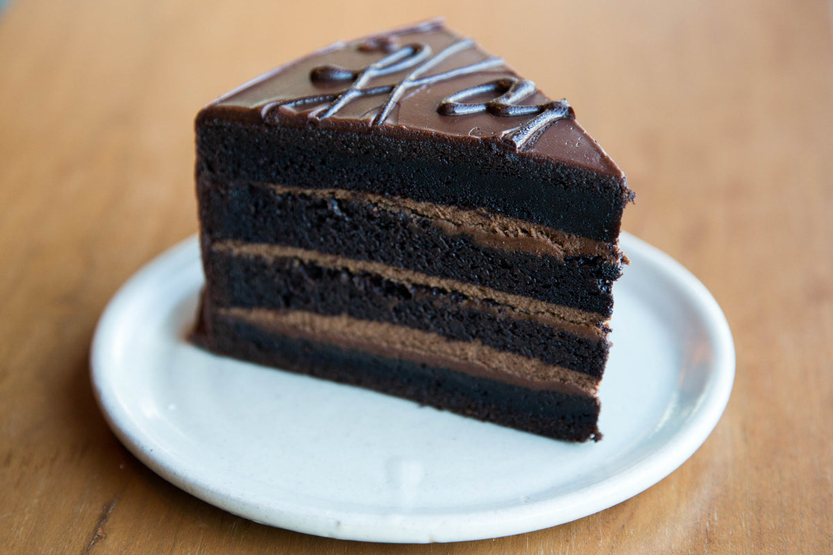 Decadent Dark Chocolate Cake (Gluten Free + Vegan) (10