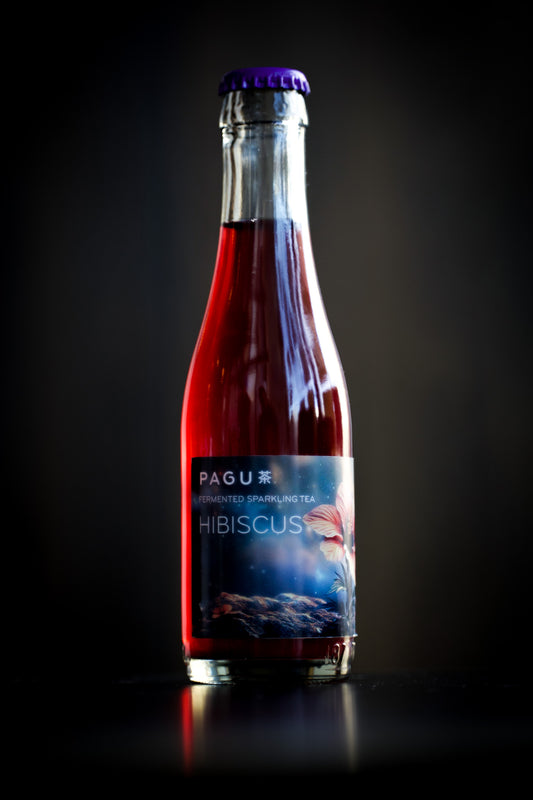 Sparkling Tea: Hibiscus (Local pick-up only)